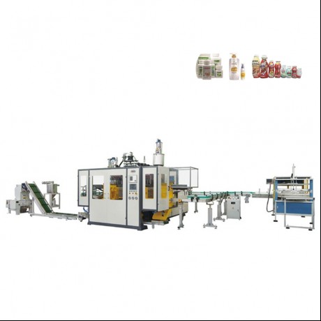 د بوتلونو لپاره د 2ltr واحد ډای هیډ ډبل سټیشن بلو مولډینګ ماشین