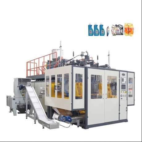 د بوتلونو لپاره د 5ltr واحد ډای هیډ ډبل سټیشن بلو مولډینګ ماشین
