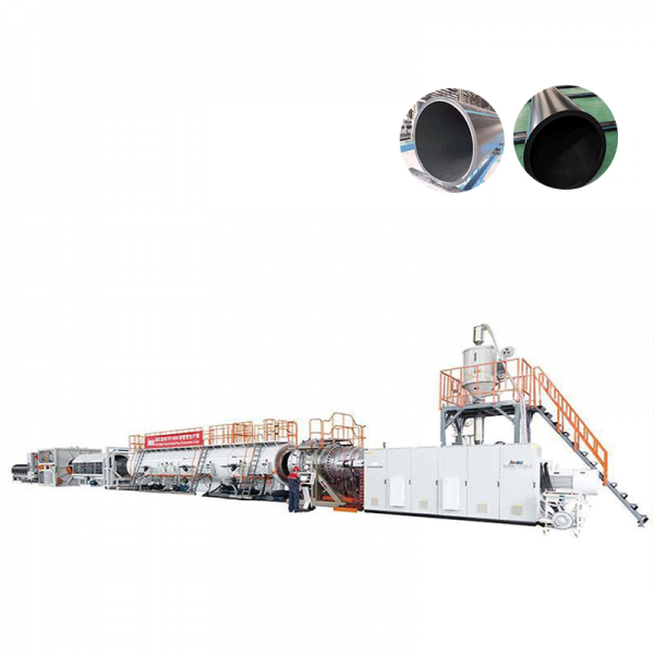 لوی قطر HDPE د اوبو رسولو او ګازو رسولو پایپ غزونې لاین